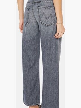 Mother Superior Dodger Ankle Off the Beaten Patch Wide Leg Jeans 29